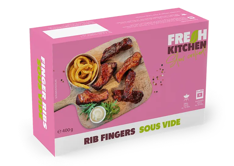 Kartonage Rib Fingers Sous Vide von Fresh Kitchen